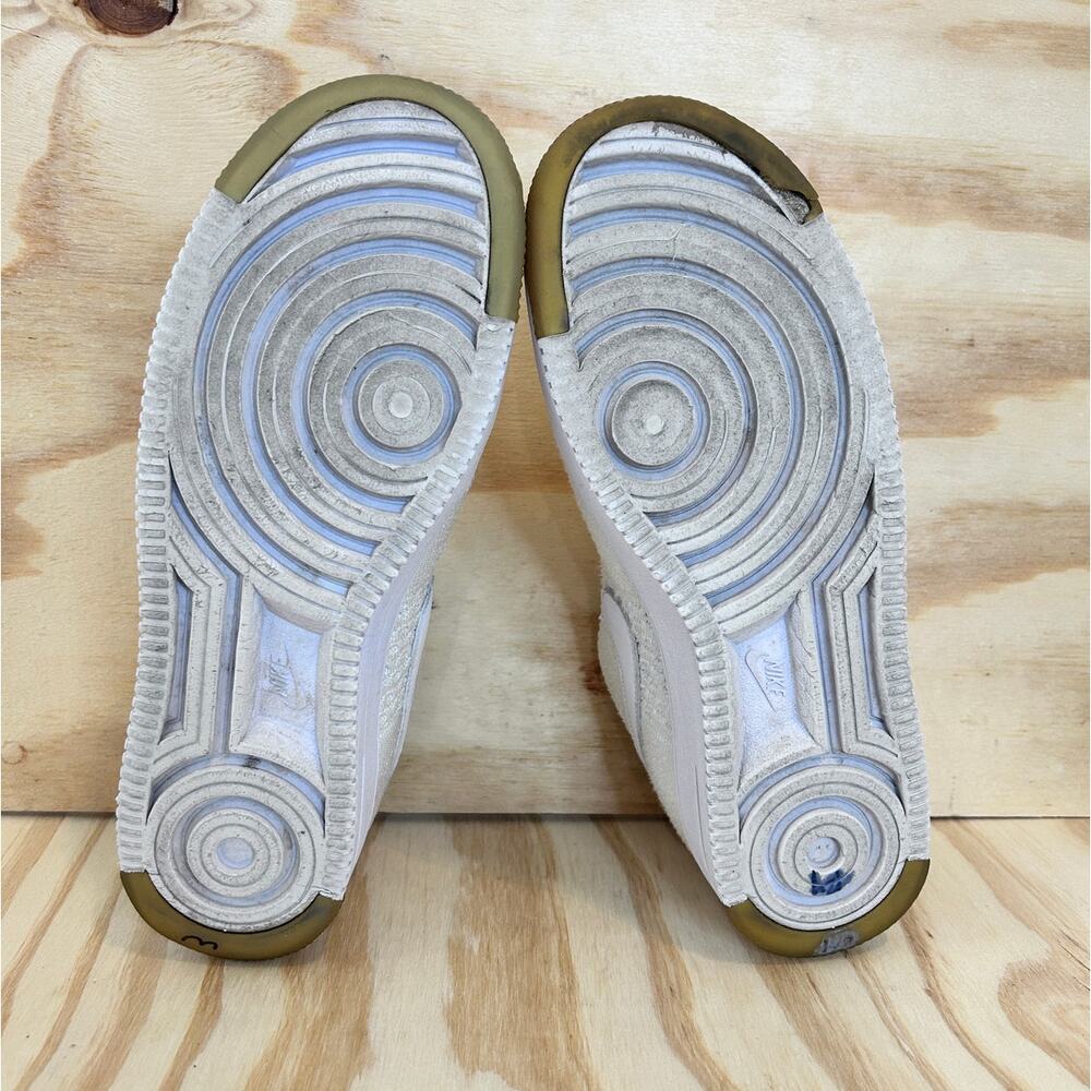 Nike - AF1 Ultra Flyknit Low - Sneakers - White - Men's - 10.5 - 817418-100 - Picture 8 of 9